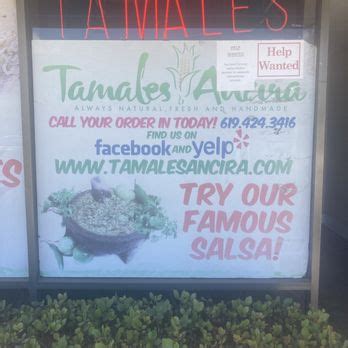 ancira tamales on main street.